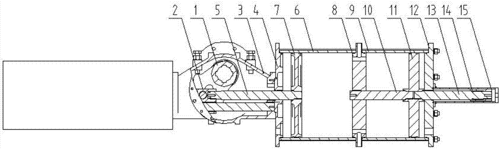 AT氣動執(zhí)行器組成結(jié)構(gòu)圖 AT氣動執(zhí)行器組成結(jié)構(gòu)圖